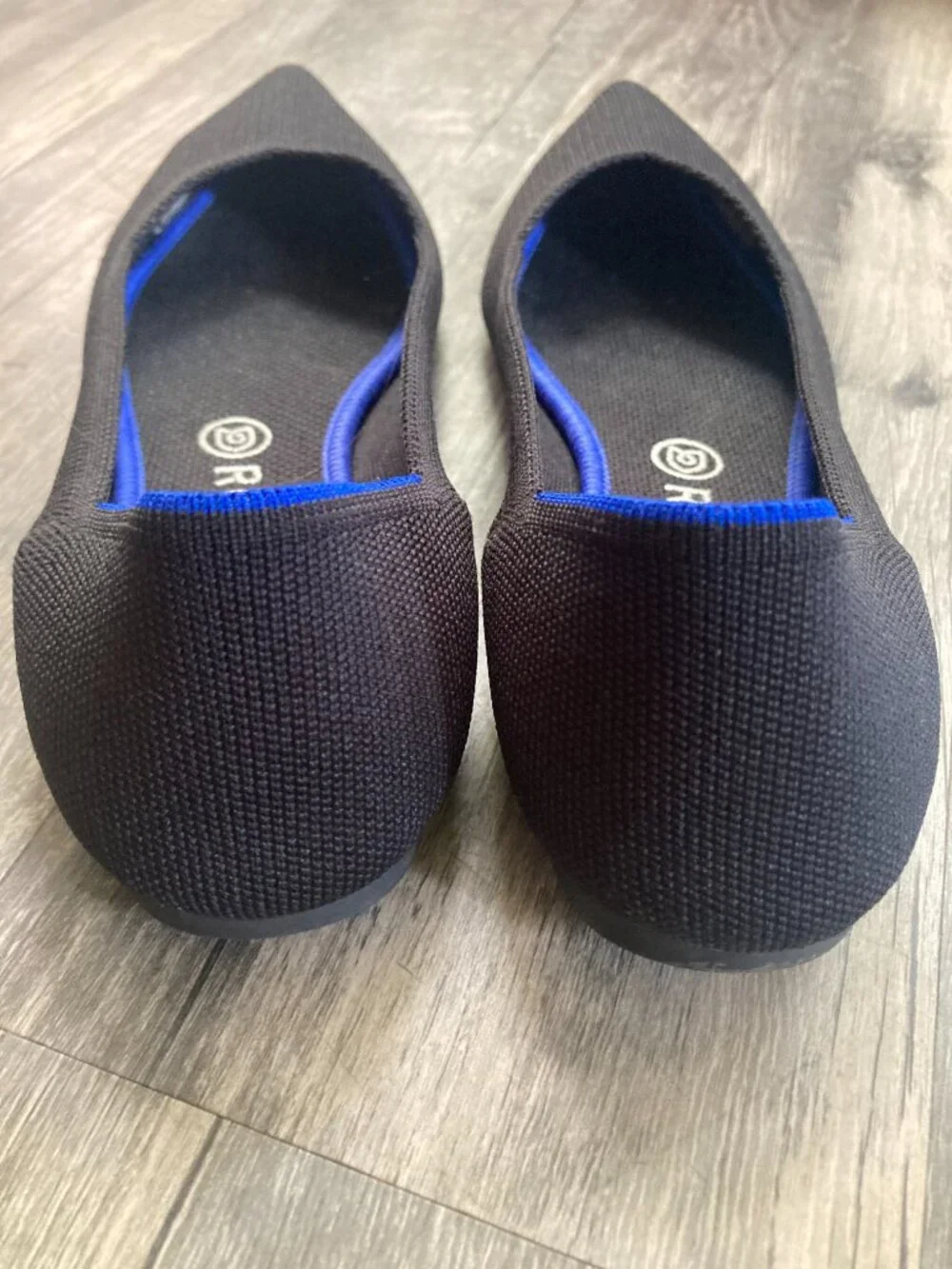 Rothy's The Point Flat in Black size 9.5